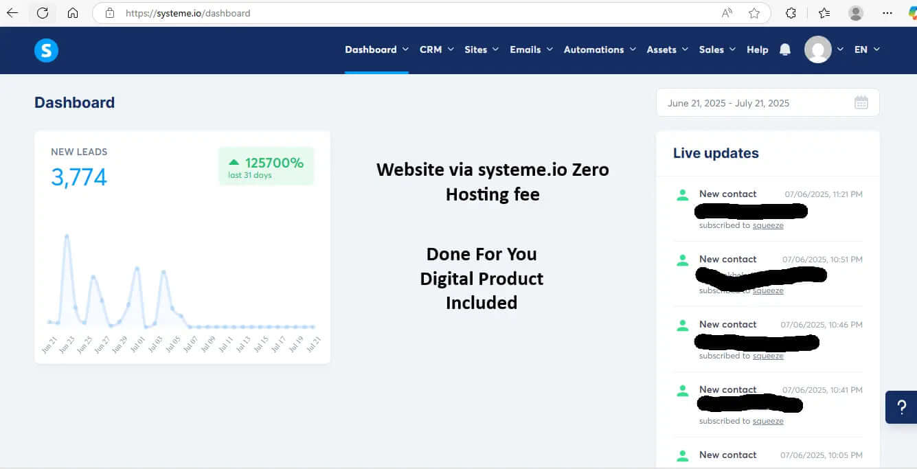 make money online systeme.io